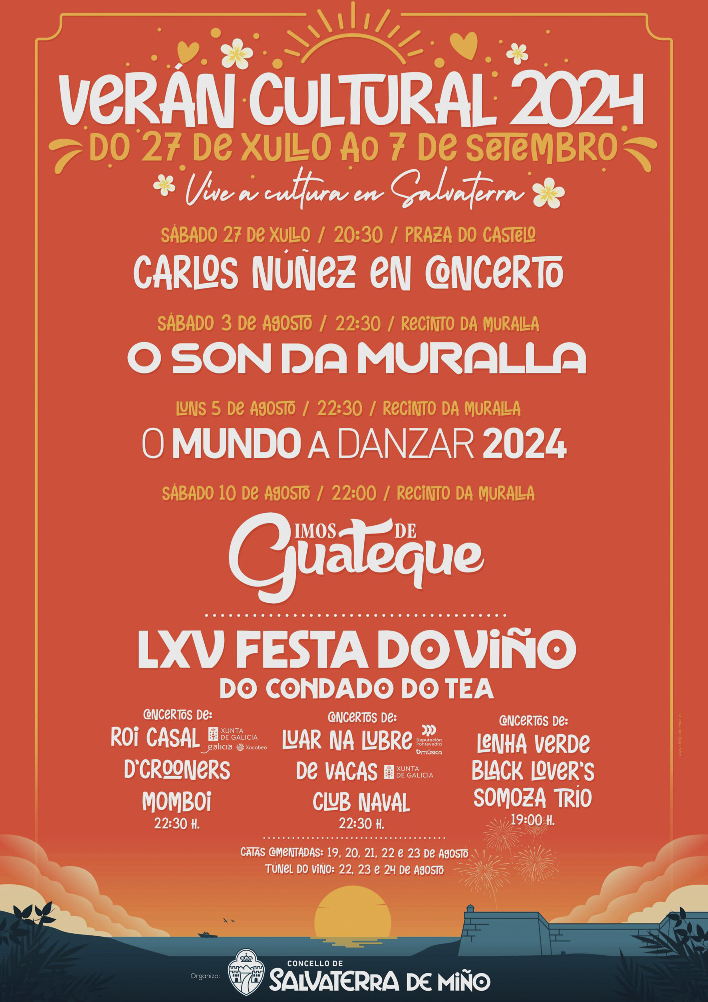 Cartel veran cultural salvaterra de mio