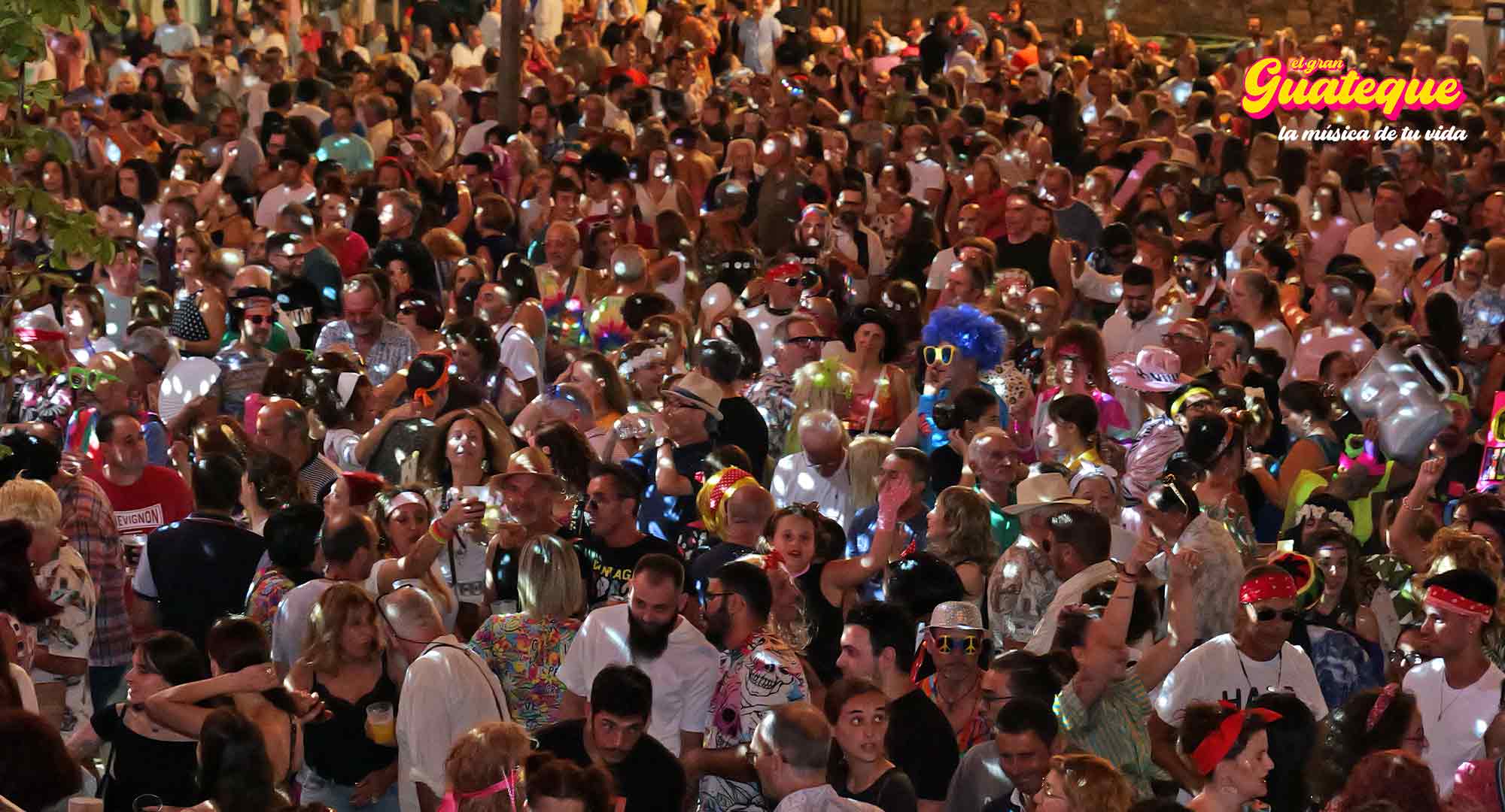 P�blico asistente a El Gran Guateque, captado en formato LRV GO PRO