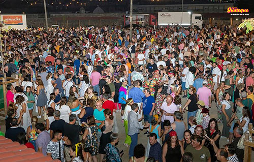 Panor�mica del p�blico en el festival IMOS de Guateque