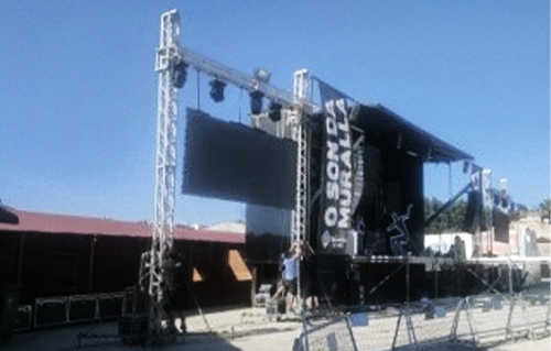 Escenario mvil de El Gran Guateque.